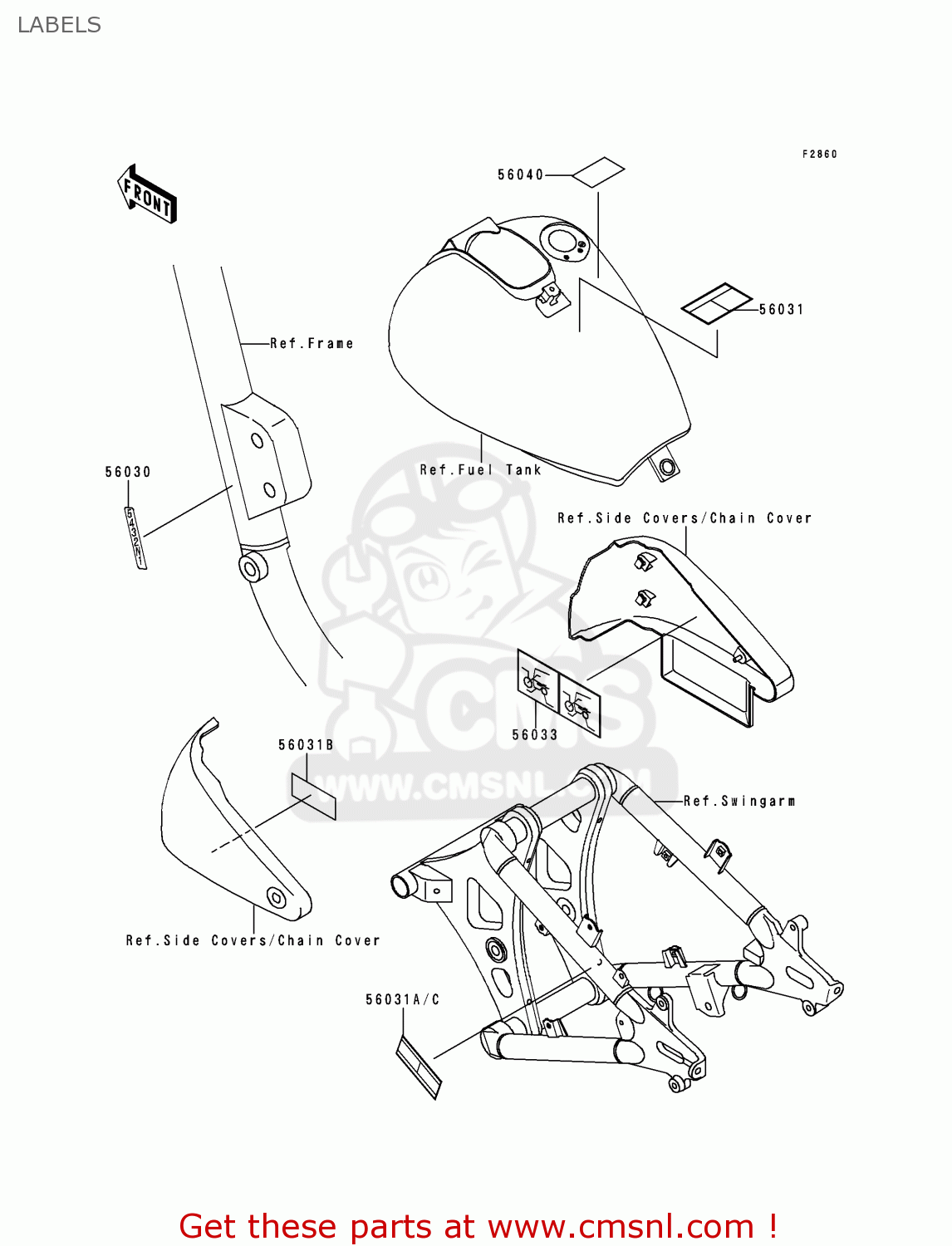 LABELS VN800C1 VN800 DRIFTER 1999 EURO UK FR NL AR FG GR IT NR SD SP ST