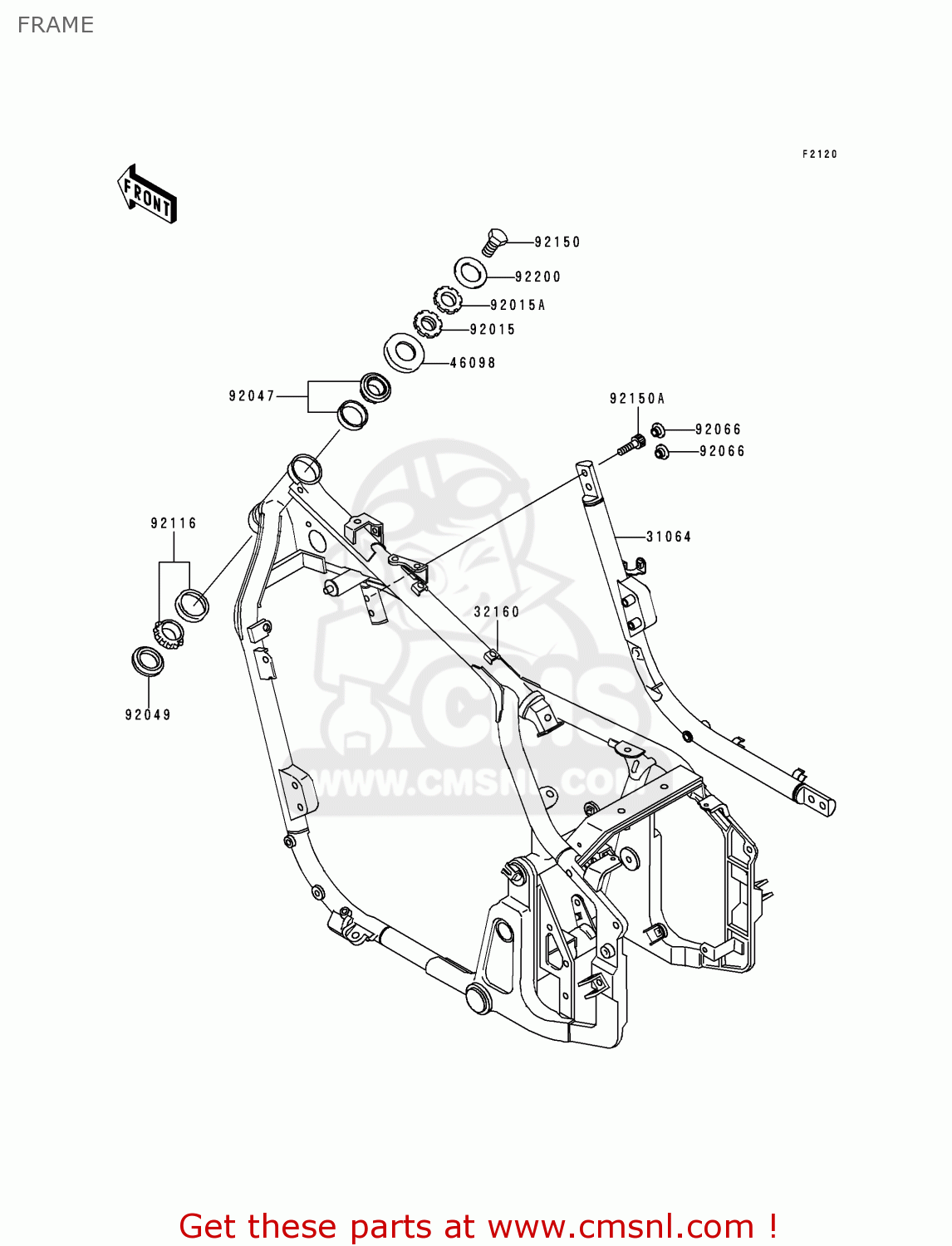 FRAME VN800C1 VN800 DRIFTER 1999 EUROPE UK FR NR SP