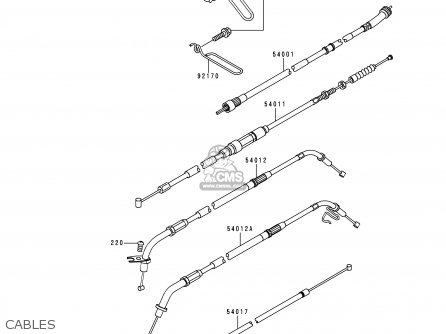 CABLES - VN800C1 VN800 DRIFTER 1999 EUROPE UK FR NR SP