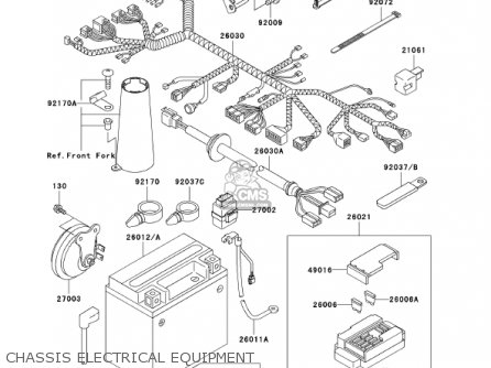 CHASSIS ELECTRICAL EQUIPMENT - VN800E1 VULCAN 800 DRIFTER 2001 USA CALIFORNIA CANADA