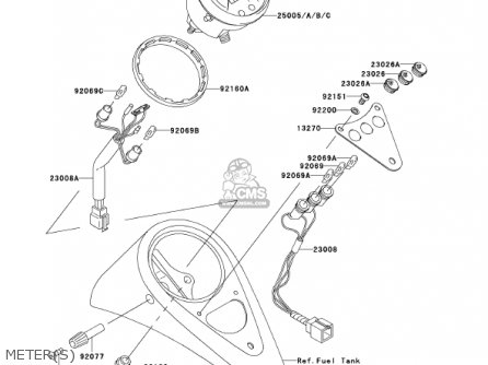 METER(S) - VN800E2 VULCAN 800 DRIFTER 2002 USA CALIFORNIA CANADA