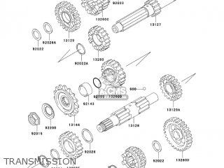 TRANSMISSION - VN800E3 VULCAN 800 DRIFTER 2003 USA CALIFORNIA CANADA