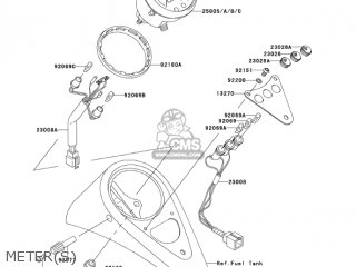 METER(S) - VN800E4 VULCAN 800 DRIFTER 2004 USA CALIFORNIA