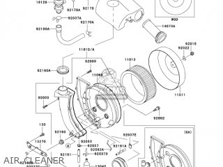 AIR CLEANER - VN800E4 VULCAN 800 DRIFTER 2004 USA CALIFORNIA