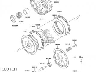 CLUTCH - VN800E5 VULCAN 800 DRIFTER 2005 USA CALIFORNIA