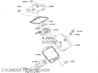 CYLINDER HEAD COVER - VN800E5 VULCAN 800 DRIFTER 2005 USA CALIFORNIA
