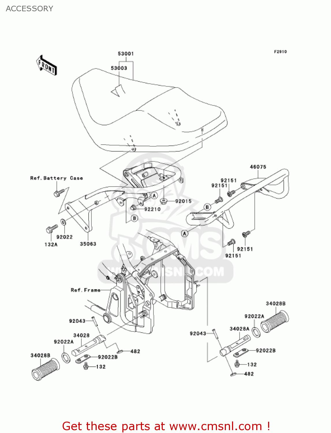 ACCESSORY VN800E6F VULCAN 800 DRIFTER 2006 USA CALIFORNIA