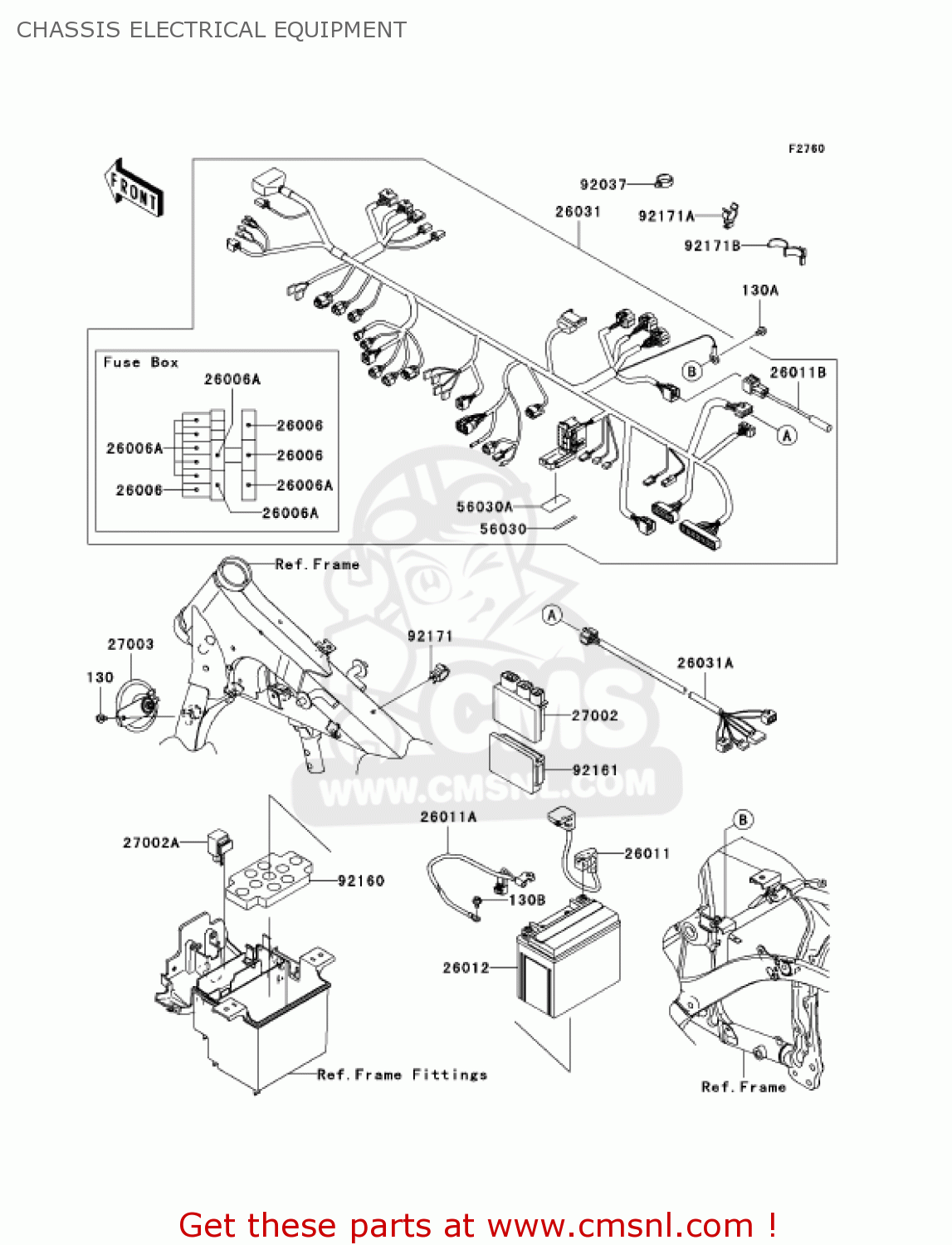 CHASSIS ELECTRICAL EQUIPMENT VN900B6F VULCAN 900 CLASSIC 2006 USA CALIFORNIA CANADA