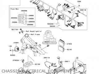 CHASSIS ELECTRICAL EQUIPMENT - VN900C7F VULCAN 900 CUSTOM 2007 USA CALIFORNIA CANADA