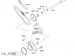 OIL PUMP - VN900C7F VULCAN 900 CUSTOM 2007 USA CALIFORNIA CANADA