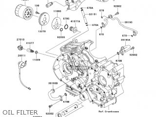 OIL FILTER - VN900C7F VULCAN 900 CUSTOM 2007 USA CALIFORNIA CANADA