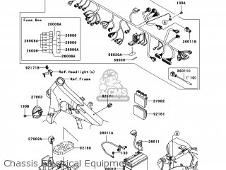 Kawasaki VN900CAF VULCAN 900 CUSTOM 2010 USA parts lists and