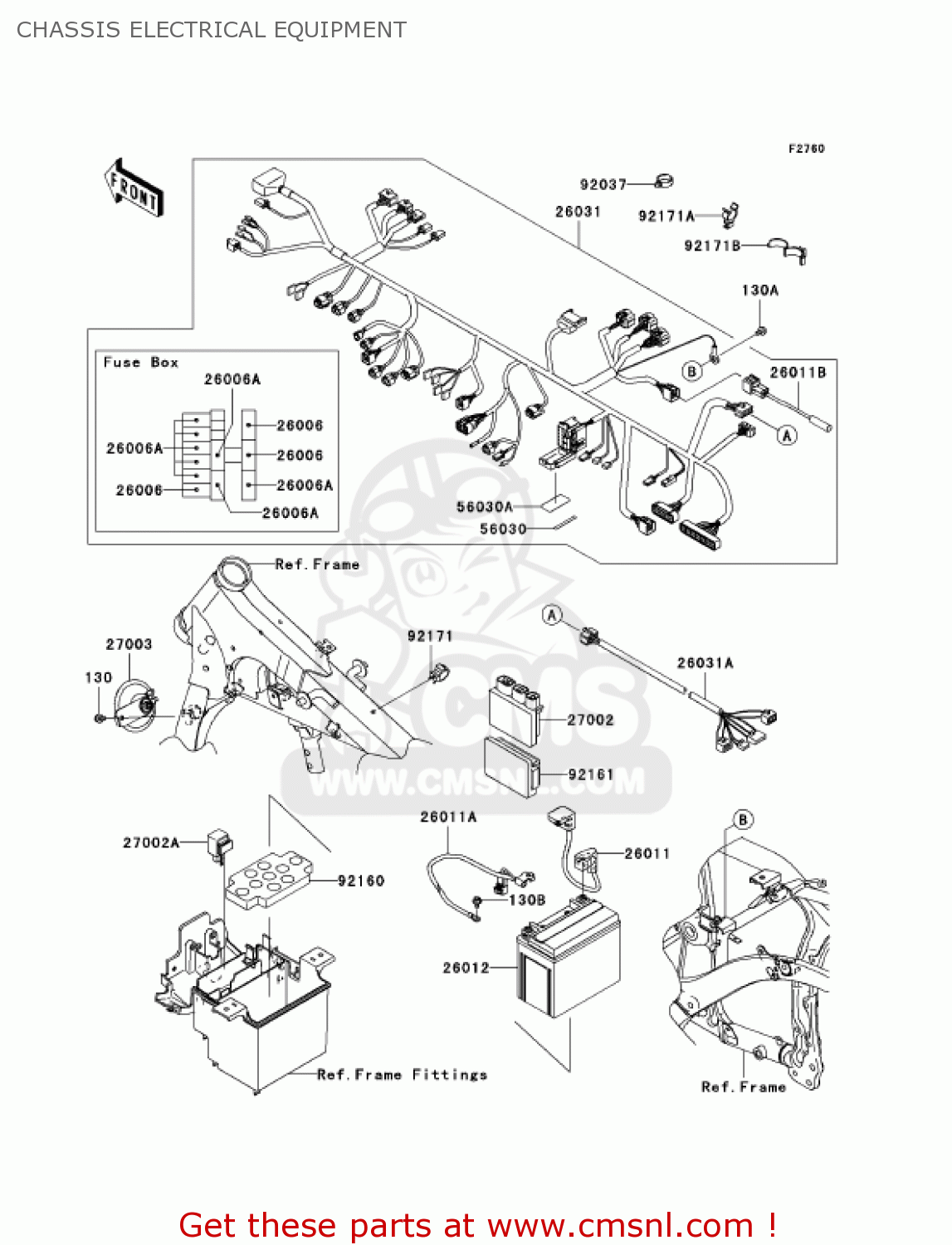 CHASSIS ELECTRICAL EQUIPMENT VN900D6F VULCAN 900 CLASSIC 2006 USA CALIFORNIA CANADA / LT