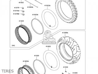 TIRES - VN900D7F VULCAN 900 CLASSIC 2007 USA CALIFORNIA CANADA / LT