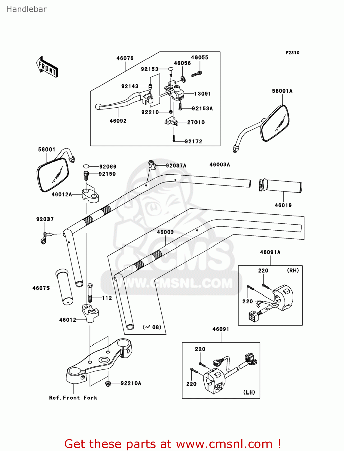 vulcan 900 classic handlebars