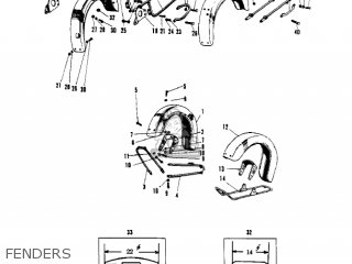 FENDERS - W1 1966 USA CANADA