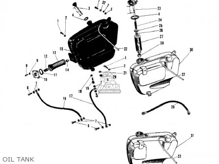 OIL TANK - W1SS 1969 USA CANADA