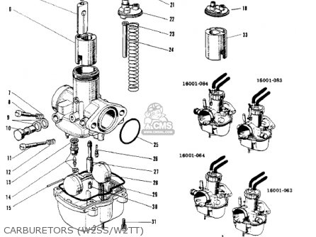 CARBURETORS (W2SS/W2TT) - W2TT COMMANDER 1969 USA CANADA