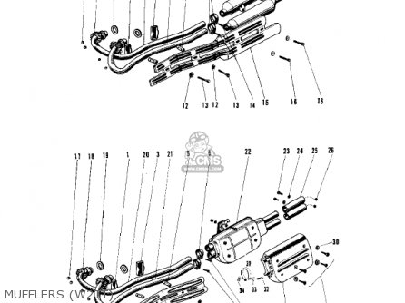 MUFFLERS (W2TT) - W2TT COMMANDER 1969 USA CANADA