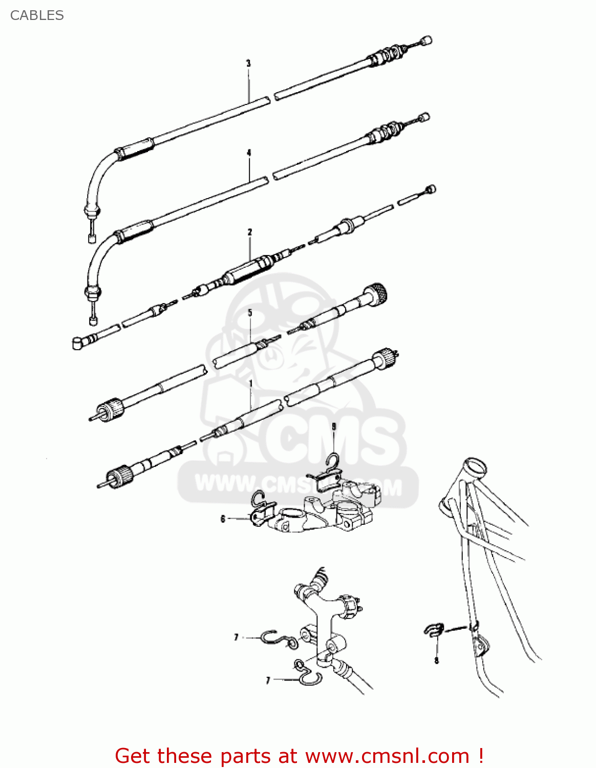 CABLES Z1 1973 USA CANADA