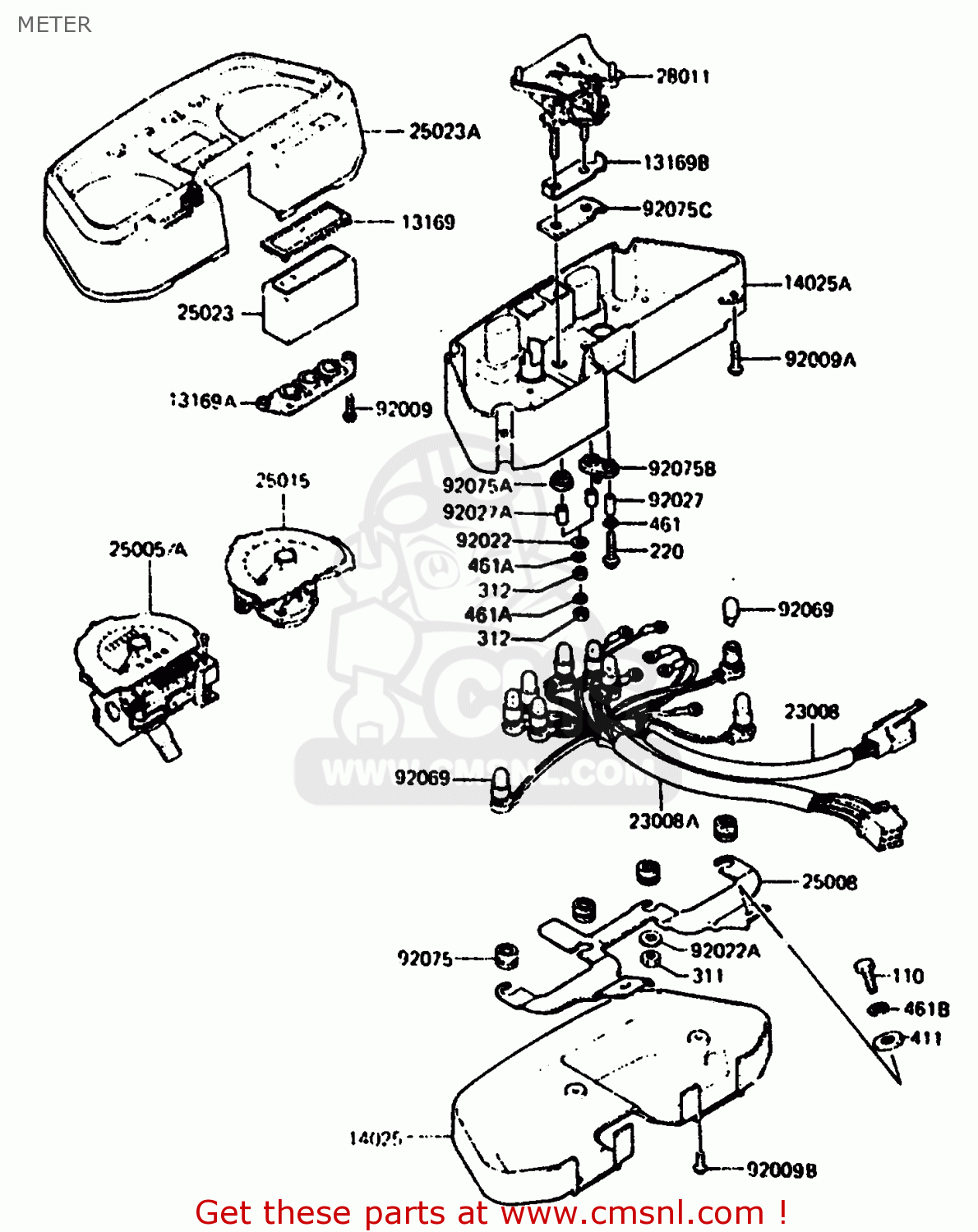 METER Z1000R2 1983 EUROPE UK IT NR SD ST