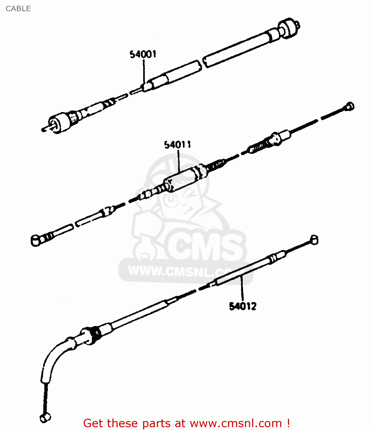 CABLE Z1000R2 1983 EUROPE UK IT NR SD ST