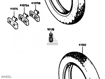 WHEEL - Z1000R2 1983 EUROPE UK IT NR SD ST