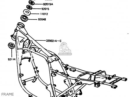 FRAME - Z1000R2 1983 EUROPE UK IT NR SD ST