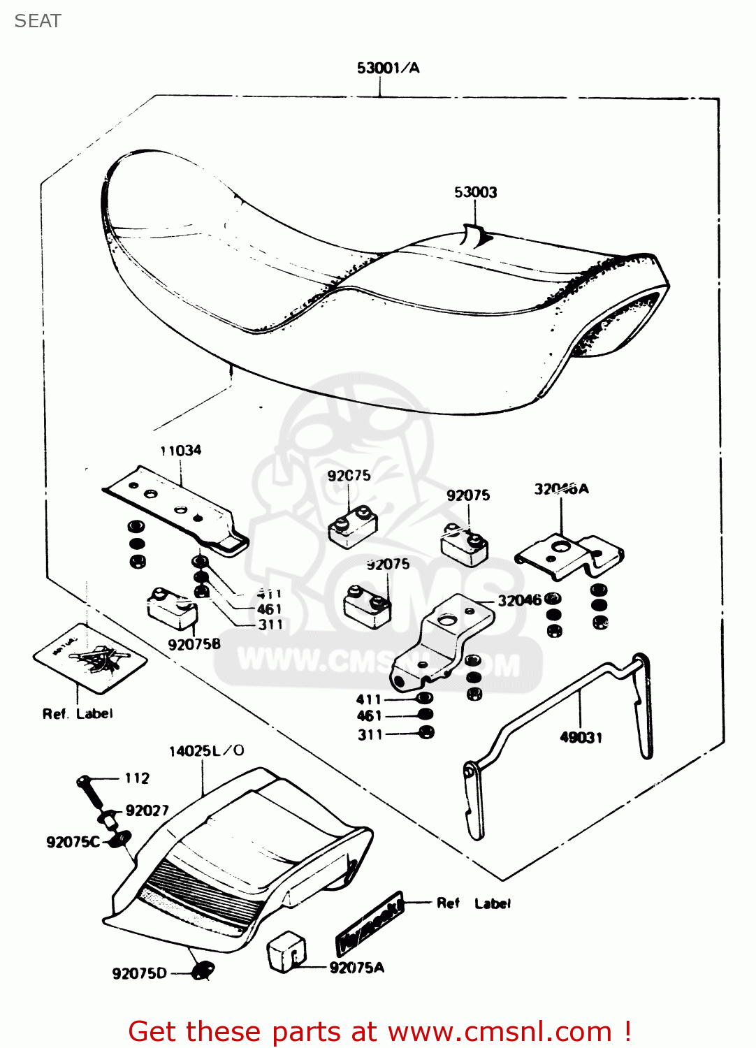 SEAT Z1100R1 1984 EUROPE UK NR