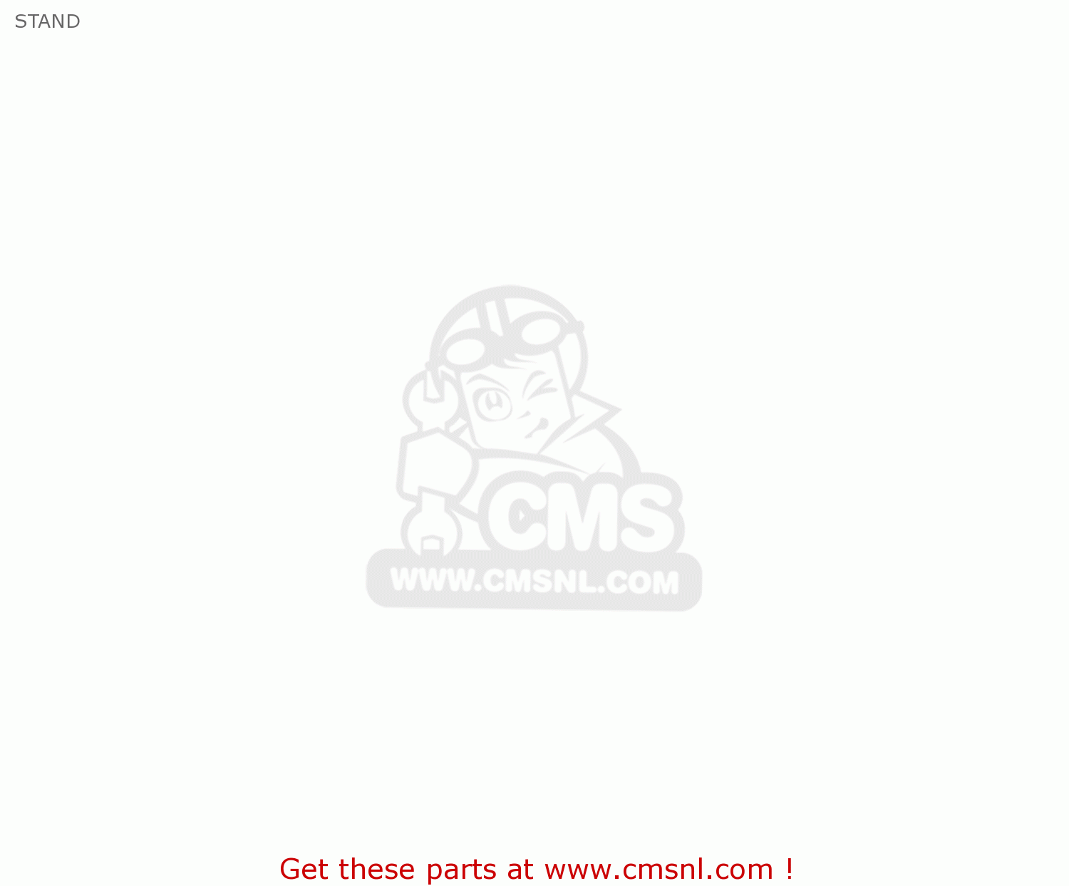 STAND Z1100R1 1984 EUROPE UK NR