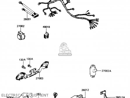 ELECTRICAL EQUIPMENT - Z1100R1 1984 EUROPE UK NR