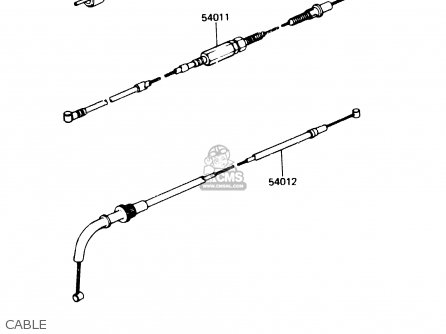 CABLE - Z1100R1 1984 EUROPE UK NR