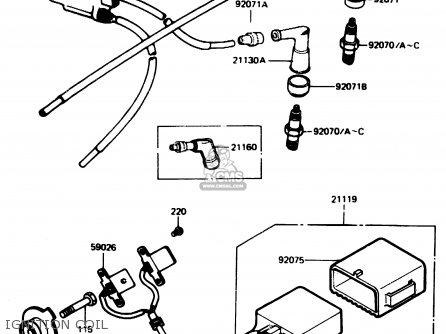 IGNITION COIL - Z1100R1 1984 EUROPE UK NR