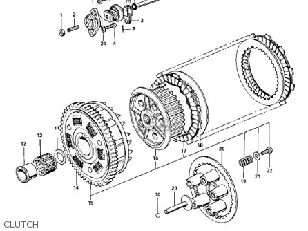 CLUTCH - Z1A 1974 USA CANADA