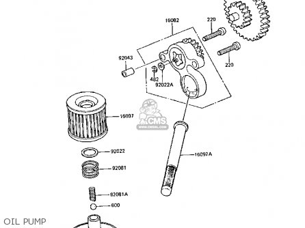 OIL PUMP - Z305A3 CSR 1988 EUROPE