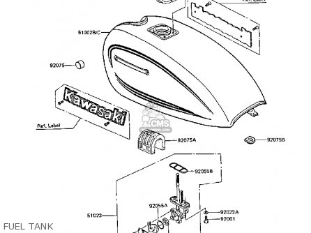 FUEL TANK - Z305A3 CSR 1988 EUROPE