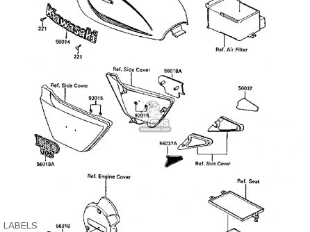 LABELS - Z305A3 CSR 1988 EUROPE