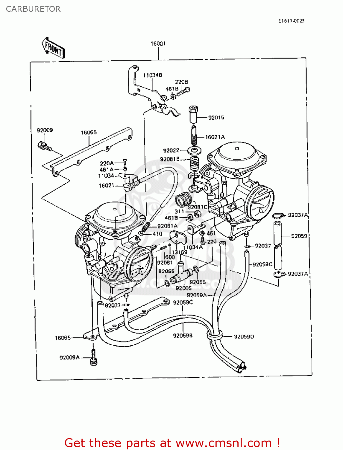 CARBURETOR Z305A3A CSR 1988 EUROPE