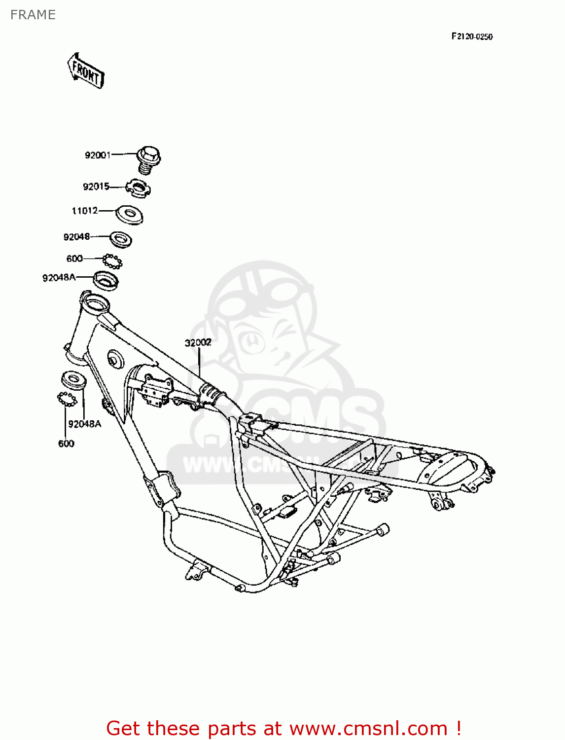 FRAME Z305A3A CSR 1988 EUROPE