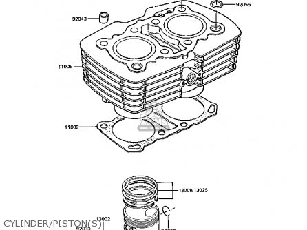 CYLINDER/PISTON(S) - Z305A3A CSR 1988 EUROPE
