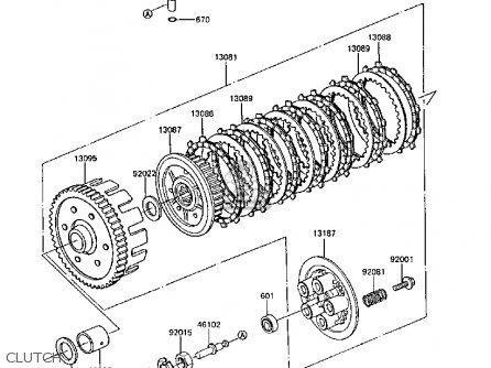 CLUTCH - Z305A3A CSR 1988 EUROPE