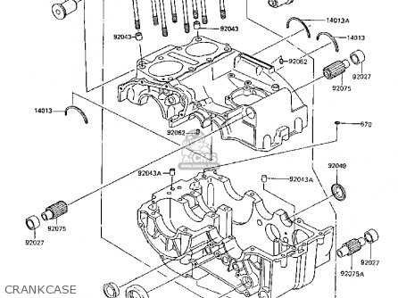 CRANKCASE - Z305A3A CSR 1988 EUROPE