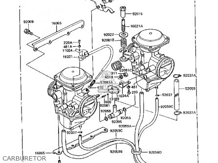 CARBURETOR - Z305A3A CSR 1988 EUROPE