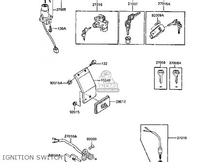 IGNITION SWITCH - Z305A3A CSR 1988 EUROPE