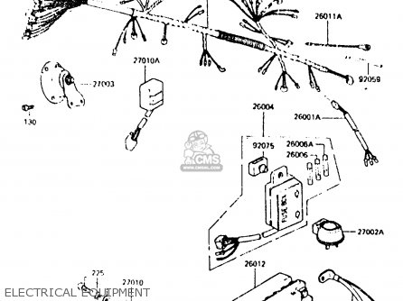 ELECTRICAL EQUIPMENT - Z440D6 1984 EUROPE UK SD WG