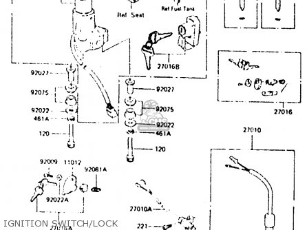 IGNITION SWITCH/LOCK - Z440D6 1984 EUROPE UK SD WG