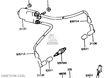 IGNITION COIL - Z440D6 1984 EUROPE UK SD WG