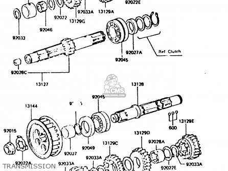 TRANSMISSION - Z440D6 1984 EUROPE UK SD WG