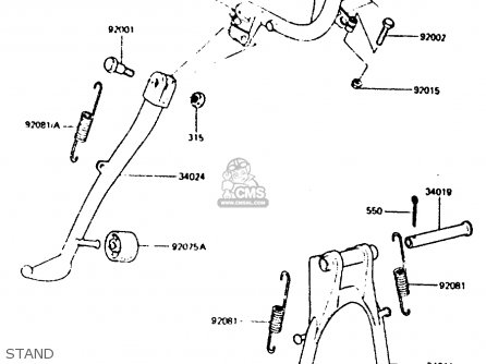 STAND - Z440D6 1984 EUROPE UK SD WG