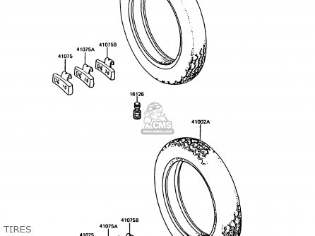 TIRES - Z550G1 GT550 1983 EUROPE UK FR FG IT SD